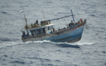 Les premières images du bateau de migrants sri lankais
