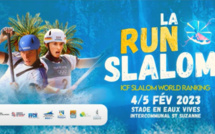 Run Slalom 2023 – Rendez-vous les 4 et 5 février au Stade en Eaux Vives Intercommunal de Sainte-Suzanne