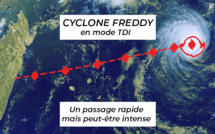 Cyclone Freddy : Un passage rapide mais proche de La Réunion