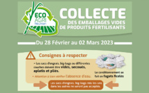 Eco Agri Réunion collecte les emballages vides de produits phytosanitaires