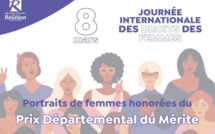 Journée internationale des droits des femmes 2023 : portraits de femmes récompensées du Prix Départemental du Mérite