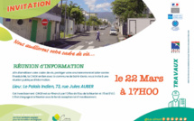 Réunion publique pour l'assainissement de la rue Jules Auber
