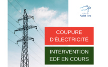 Les équipes d'EDF sont en intervention à Saint-Leu