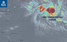 Tempête tropicale Fabien : Une intensification rare pour un mois de mai