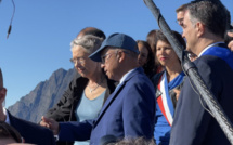 Visite de la Première ministre : Elisabeth Borne au sommet du Maïdo