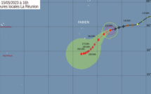 Le cyclone Fabien est à moins de 3.000 km de La Réunion