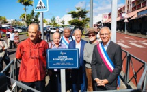 Saint-André inaugure l'avenue Raymond Vergès