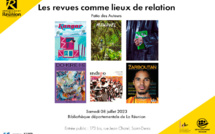 BDR : table ronde, Les revues comme lieux de relation - 2023